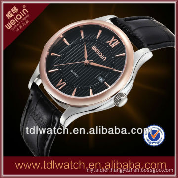 W2255 Stainless steel leather watch new trend wrist watch